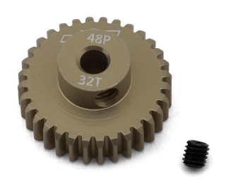 Picture of J&T Bearing Co. Lightweight Hard Anodized 48P Aluminum Pinion Gear (32T)