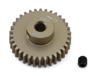 Picture of J&T Bearing Co. Lightweight Hard Anodized 48P Aluminum Pinion Gear (34T)