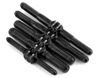 Picture of J&T Bearing Co. Mugen MBX8/MBX8R Titanium "Milled" Turnbuckle Kit (Black)