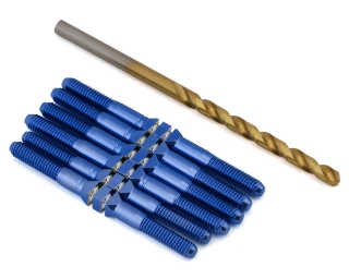 Picture of J&T Bearing Co. Mugen MSB1 Titanium "Milled'' XD Turnbuckles (Blue)