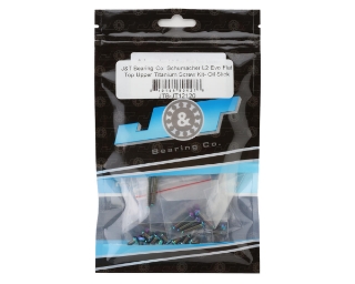 Picture of J&T Bearing Co. Schumacher CAT L1 Evo Flat Top Upper Titanium Screws Kit