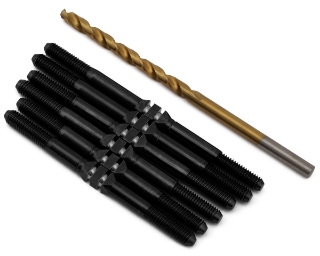 Picture of J&T Bearing Co. Schumacher LD3 Mod Spec Titanium "Milled'' XD Turnbuckles Set