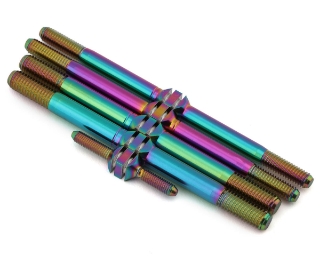 Picture of J&T Bearing Co. Sworkz S35-T2 Titanium "Milled'' Turnbuckles (Oil Slick)