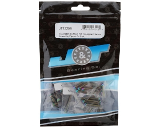 Picture of J&T Bearing Co. Team Associated RC8B4.1 Flat Top Upper Titanium Screw Kit