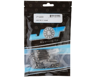 Picture of J&T Bearing Co. Tekno EB/ET48 2.2 Flat Top Upper Titanium Screw Kit (Natural)