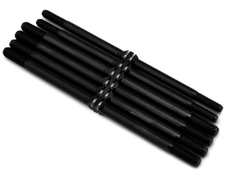 Picture of J&T Bearing Co. Tekno ET48 2.2 Titanium "Milled'' Turnbuckles (Black)