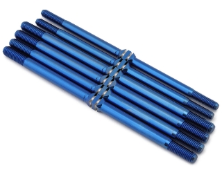 Picture of J&T Bearing Co. Tekno ET48 2.2 Titanium "Milled'' Turnbuckles (Blue)