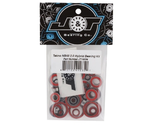 Picture of J&T Bearing Co. Tekno NB48 2.0 Hybrid Ceramic Bearing Kit