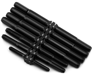 Picture of J&T Bearing Co. Tekno NB48/EB48 2.2 Titanium "Milled'' Turnbuckles (Black) (7)