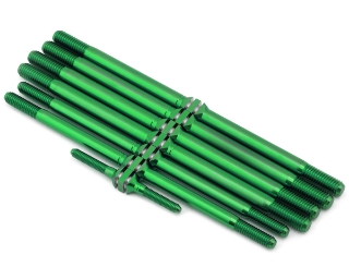 Picture of J&T Bearing Co. Tekno NT48 2.2 Titanium "Milled" Turnbuckles (Green)