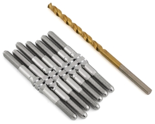 Picture of J&T Bearing Co. TLR 22X-4 Titanium "Milled" XD Turnbuckle Kit (Natural)