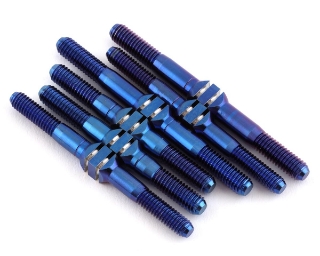 Picture of J&T Bearing Co. TLR 8IGHT-X Titanium "Milled" Turnbuckle Kit (Blue)