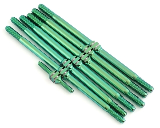 Picture of J&T Bearing Co. TLR 8IGHT-XT Titanium "Milled" Turnbuckle (Green)