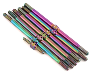 Picture of J&T Bearing Co. TLR 8IGHT-XT Titanium "Milled" Turnbuckle (Oil Slick)