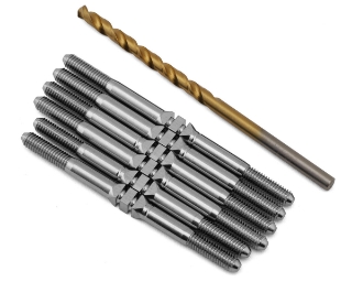 Picture of J&T Bearing Co. XRAY XB2 '23 Titanium "Milled'' XD Turnbuckles (Natural)