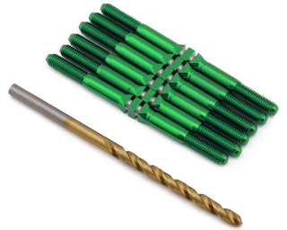 Picture of J&T Bearing Co. XRAY XB2 '25 Titanium "Milled" XD Turnbuckles (Green)