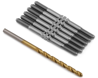 Picture of J&T Bearing Co. XRAY XB2 '25 Titanium "Milled" XD Turnbuckles (Natural)