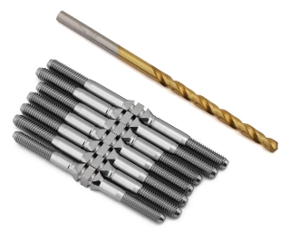 Picture of J&T Bearing Co. XRAY XB4 '25 Titanium "Milled'' XD Turnbuckles (Natural)