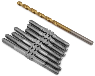 Picture of J&T Bearing Co. Yokomo MO 2.0 Titanium "Milled'' XD Turnbuckles (Natural)