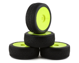 Picture of TZO Tires 401 1/8 Buggy Non-Glued Tire Set (Yellow) (4) (Super Soft)