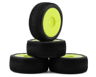Picture of TZO Tires 501 1/8 Buggy Non-Glued Tire Set (Yellow) (4) (Ultra Soft)
