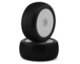 Picture of TZO Tires 202 1/8 Truggy Non-Glued Tire Set (White) (2) (Super Soft)