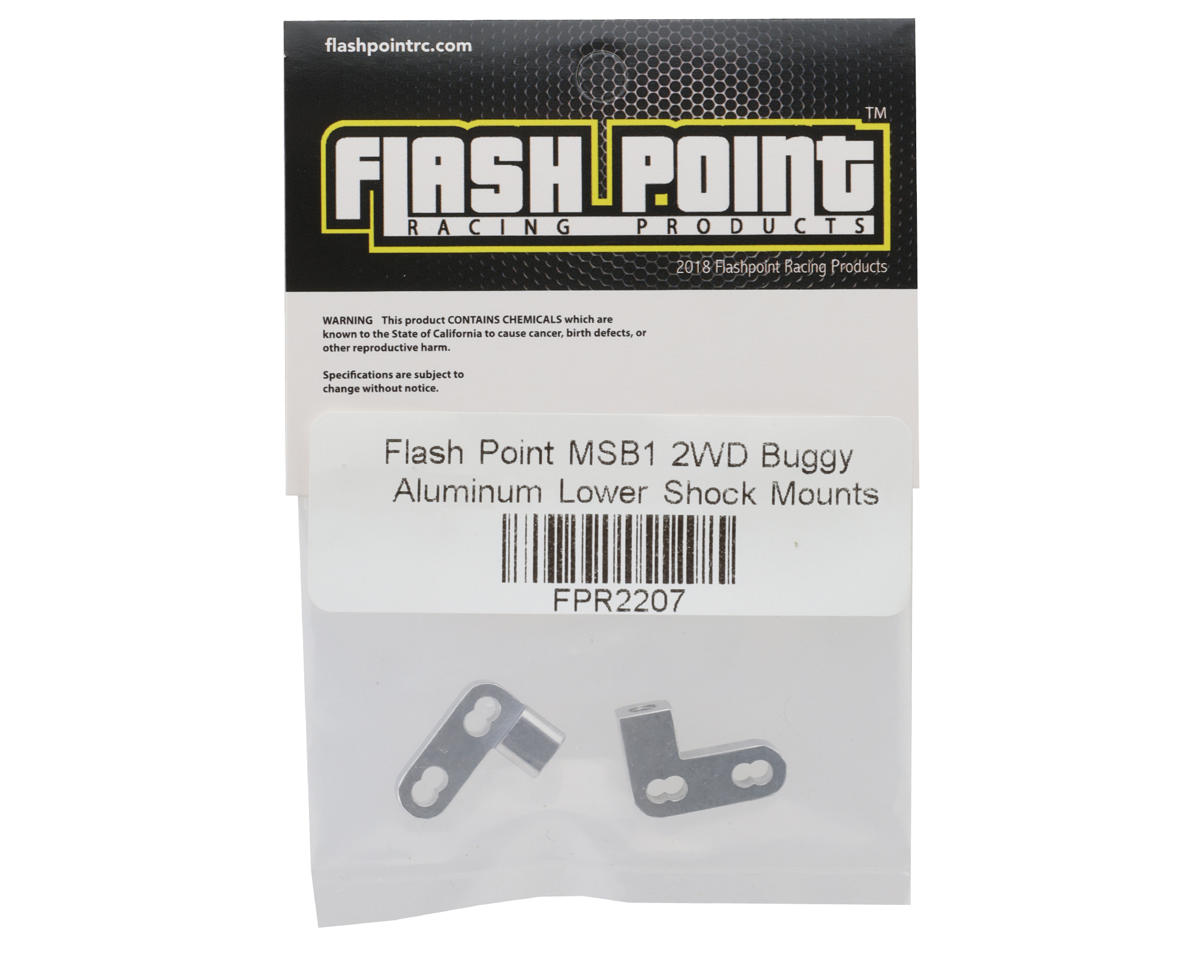 The RC Depot. Flash Point Mugen Seiki MSB1 7075 CNC Aluminum Rear Lower ...