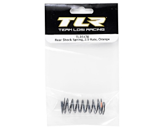 Picture of Team Losi Racing Rear Shock Spring Set (2.9 Rate/Orange) (TLR 22)