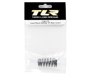 Picture of Team Losi Racing Front Shock Spring Set (3.5 Rate/Green) (TLR 22)