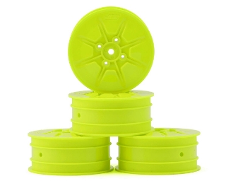 Picture of JConcepts Pioneer 2.2 4WD Front Buggy Wheels (Yellow) (4) (22X-4, XB4, B74.1)
