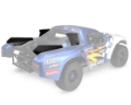 Picture of JConcepts Illuzion "Hi-Flow" Number Plate Winglet Set