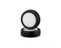 Picture of JConcepts Swagger 2.2" Pre-Mounted 4WD Front Buggy Carpet Tires (White) (2)