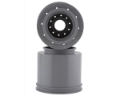 Picture of JConcepts Aggressor 2.6x3.8" Monster Truck Wheel (Silver) (2) w/17mm Hex