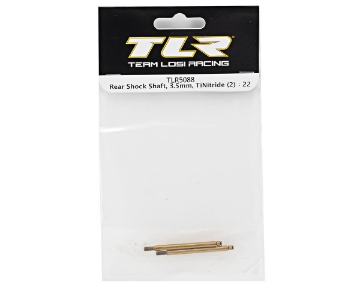 Picture of Team Losi Racing 3.5mm Ti-Nitride Rear Shock Shaft Set (2) (TLR 22)