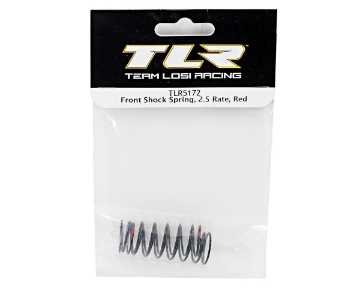Picture of Team Losi Racing Front Shock Spring Set (2.5 Rate/Red) (TLR 22)
