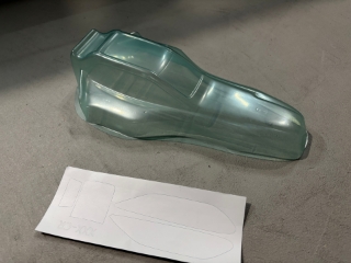 Picture of BOKI Racing XXX-CR Body 8038 Team Losi XXXCR Vintage RC Exact Fit