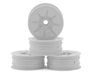 Picture of JConcepts RC10 Pioneer 2.2 Bearing Front Wheels (White) (4)