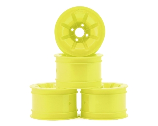 Picture of JConcepts RC10 Pioneer 2.2 Rear Wheels w/Adapters (Yellow) (4)