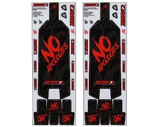 Picture of JConcepts RC10B84 RM2 "No Apologies" Precut Chassis Protective Sheets (2)