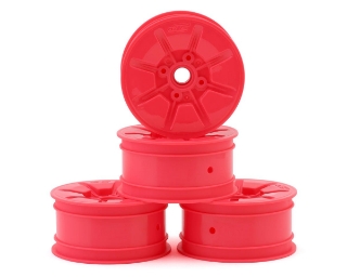 Picture of JConcepts RC10T Pioneer 2.2 Narrow Front Wheels (Pink) (4)