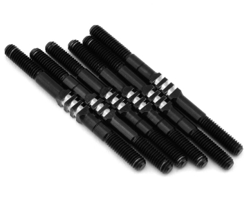 Picture of JConcepts Team Associated RC10B84 Fin Titanium Turnbuckle Set (Black)