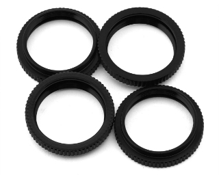 Picture of HongNor X5B 16mm Shock Spring Collars (Black) (4)