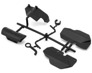 Picture of HongNor X5B Front Bumper & Rear Mud Guards Set