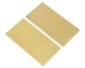 Picture of Reedy LiPo Battery Brass Weight Plate Set (1x 22g & 1x 36g)