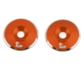 Picture of 1UP Racing 3mm LowPro Wing Washers (Orange Shine) (2)