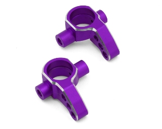 Picture of Yokomo RD/SD Aluminum Light Weight Steering Blocks (Purple) (2) (0°)