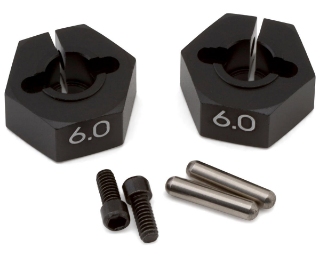Picture of Yokomo YD-2 6mm Aluminum Clamping Wheel Hexes (2)