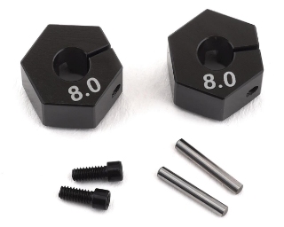 Picture of Yokomo 12mm Hex YZ-2T Aluminum Clamping Rear Wheel Hub (2) (8mm Thick)