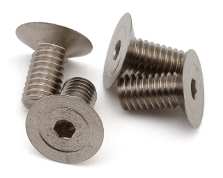 Picture of Yokomo MS2.0 Precision Steel Flat Head Socket Screws (4) (120°) (3x6mm)