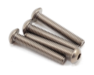 Picture of Yokomo 3x18mm Titanium Button Head Screw (4)